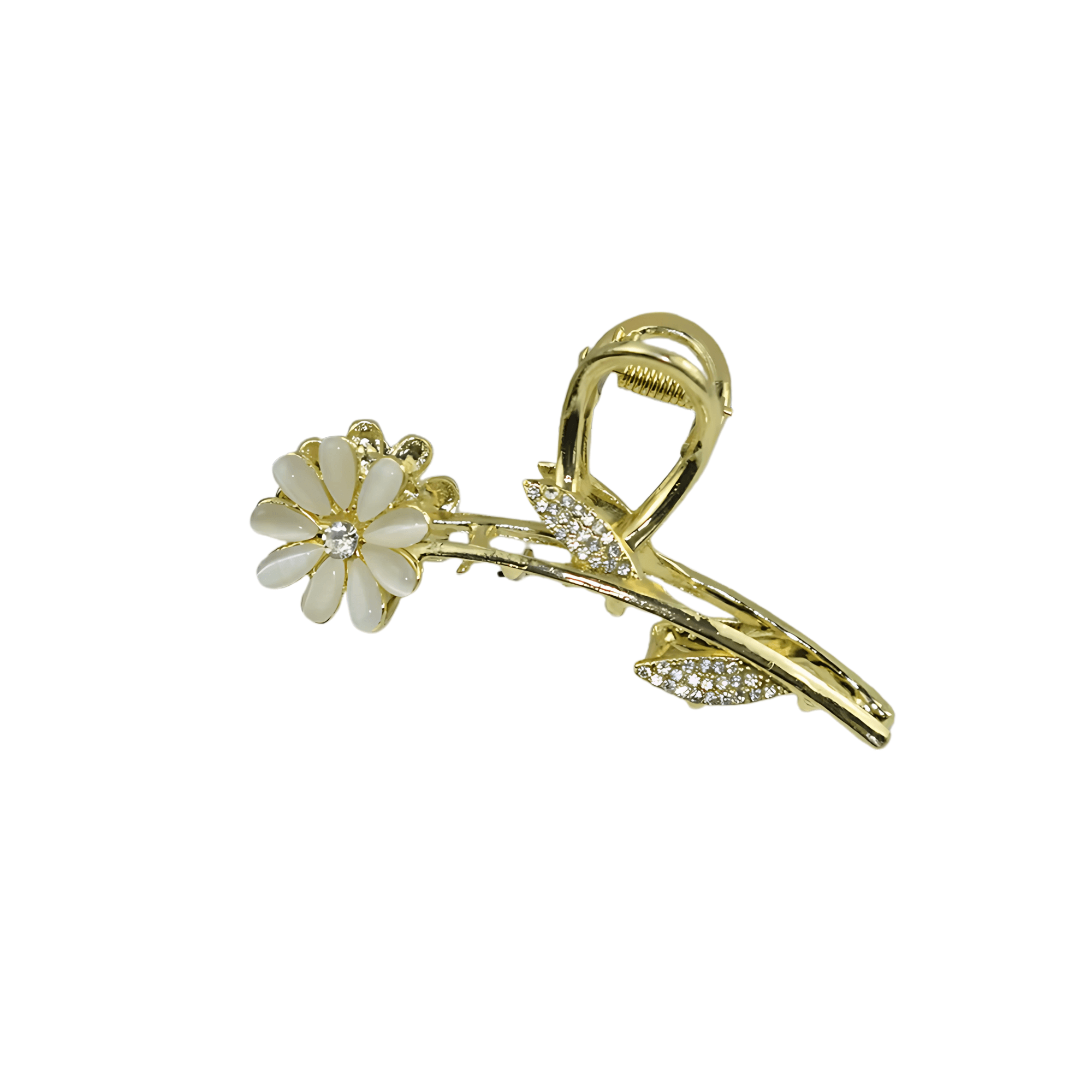 Rhinestone and Pearl Claw Clips - Gummia